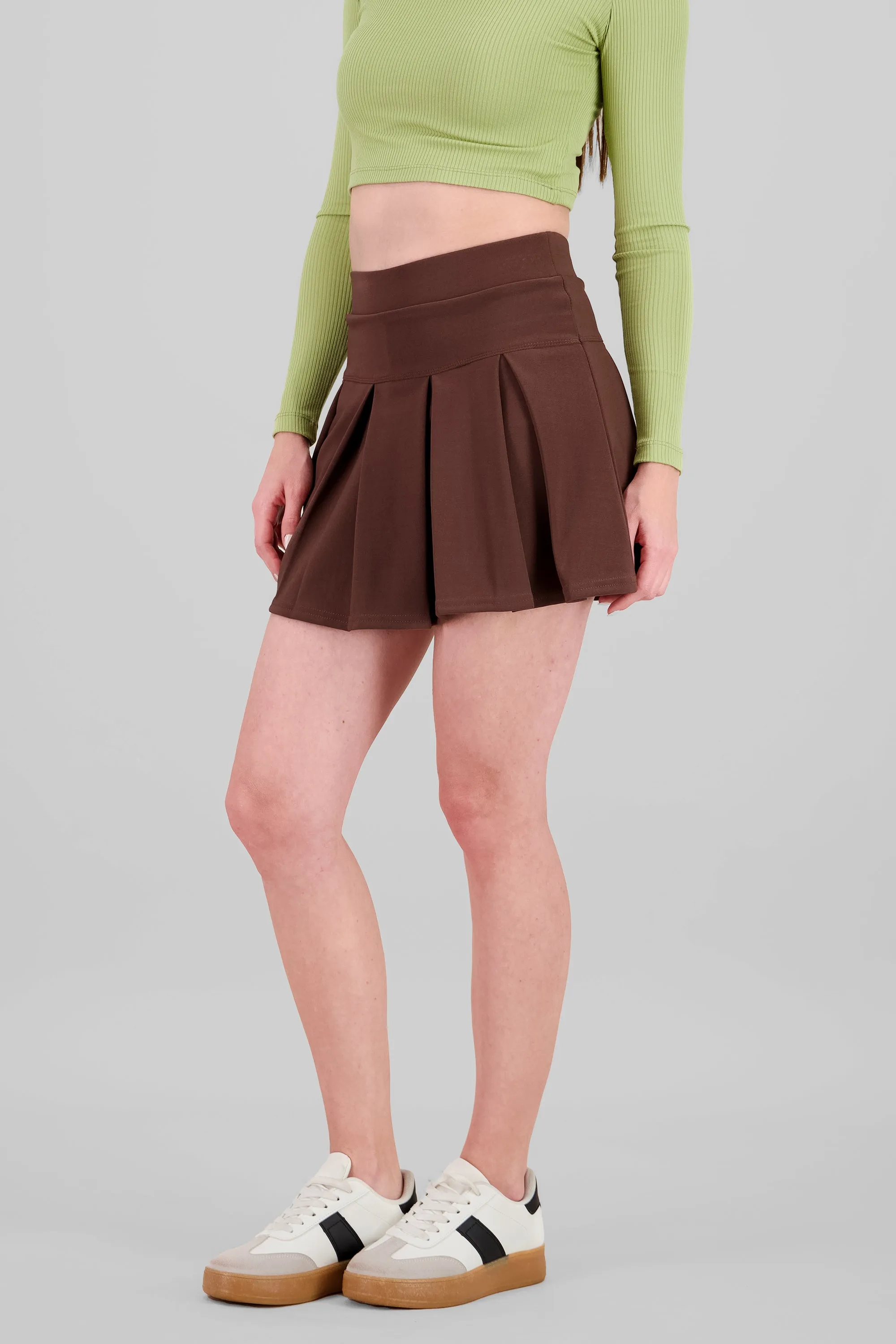 Falda Mini Tableada Doble Pretina sold by Shasa product image thumbnail 3