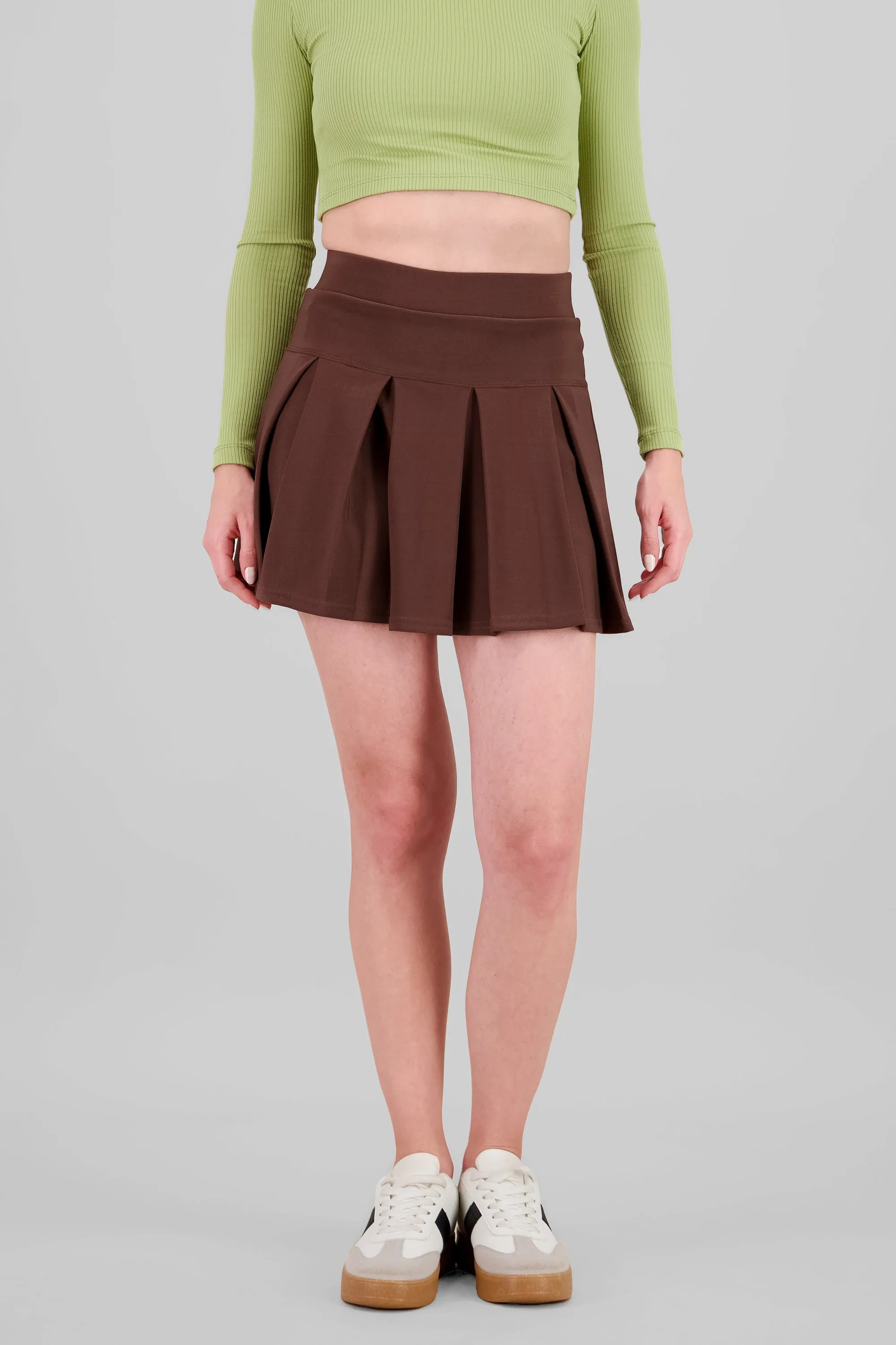 Falda Mini Tableada Doble Pretina sold by Shasa product image thumbnail 2