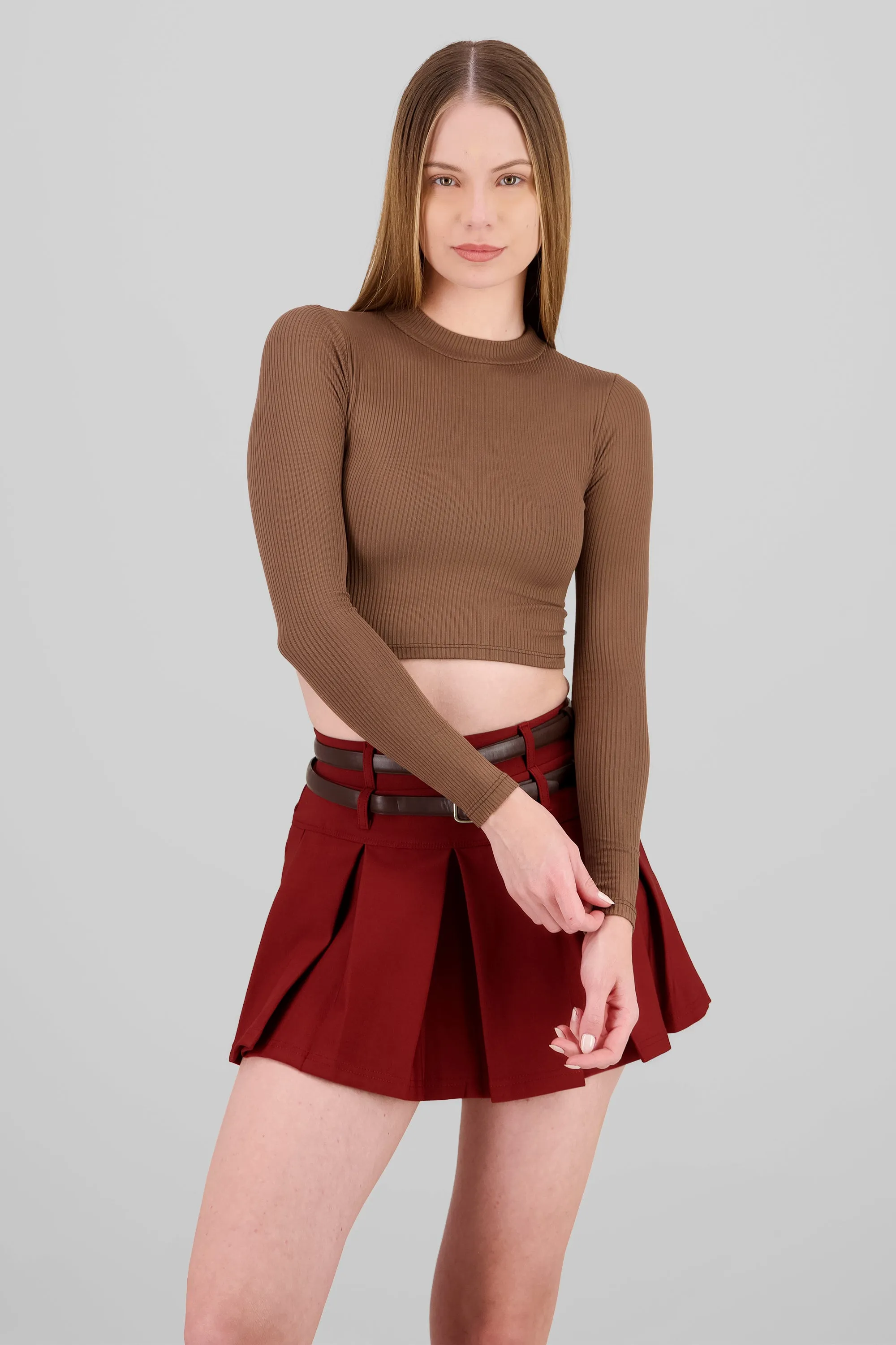 Top Acanalado Manga Larga sold by Shasa