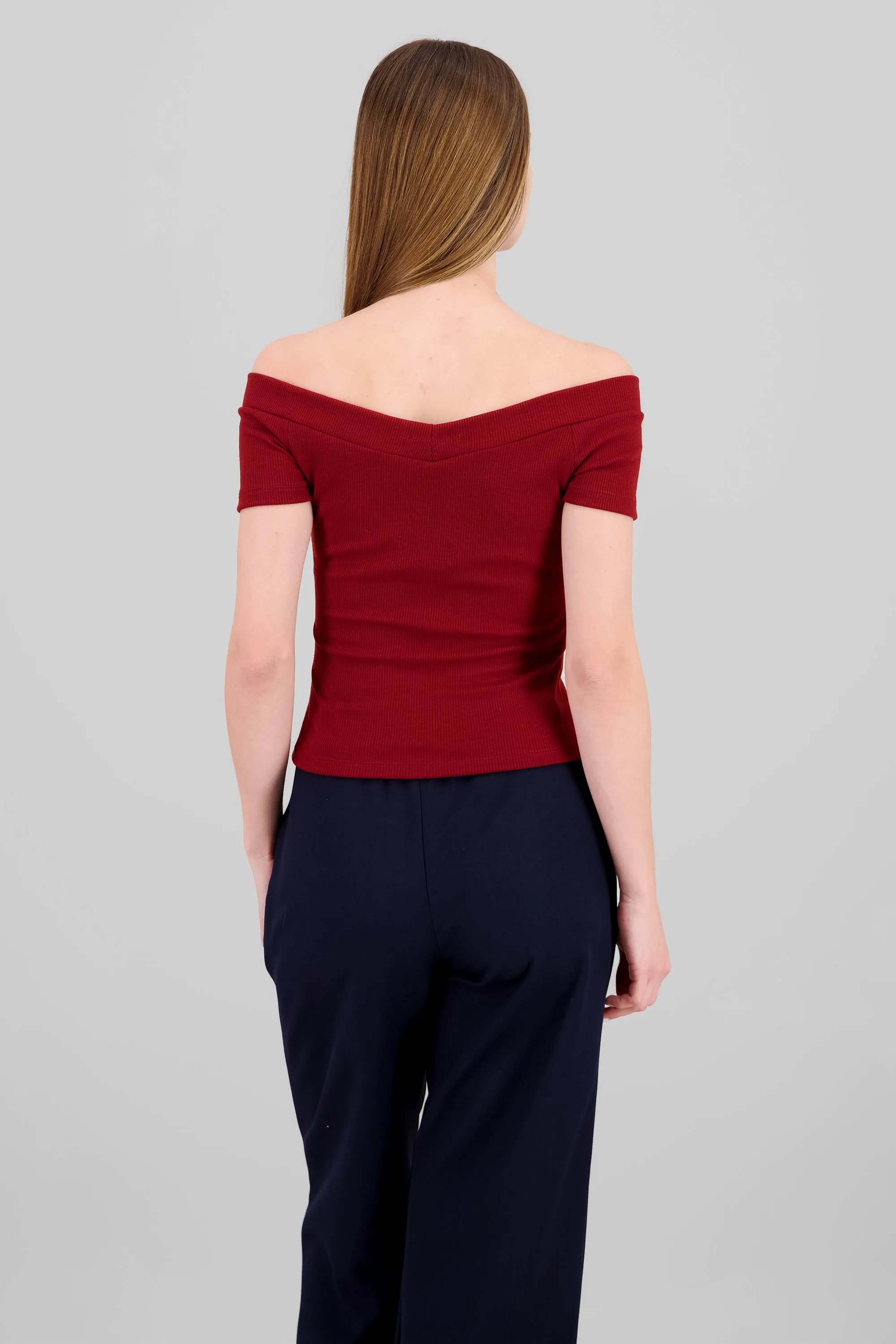 Top off shoulder manga corta sold by Shasa product image thumbnail 4