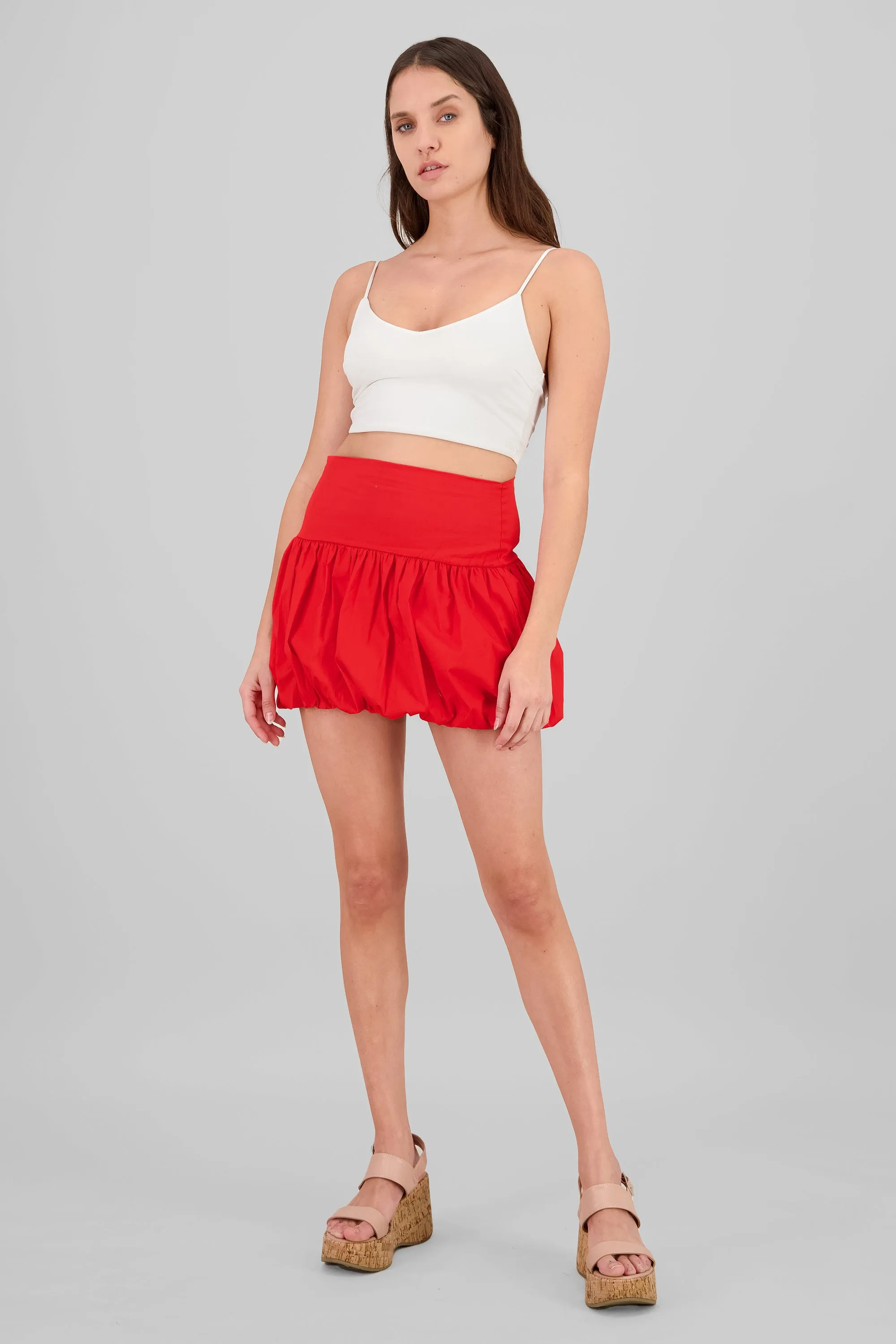 Falda mini globo sold by Shasa