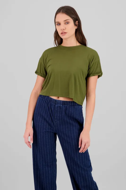 PLayera manga corta cuello redondo sold by Shasa