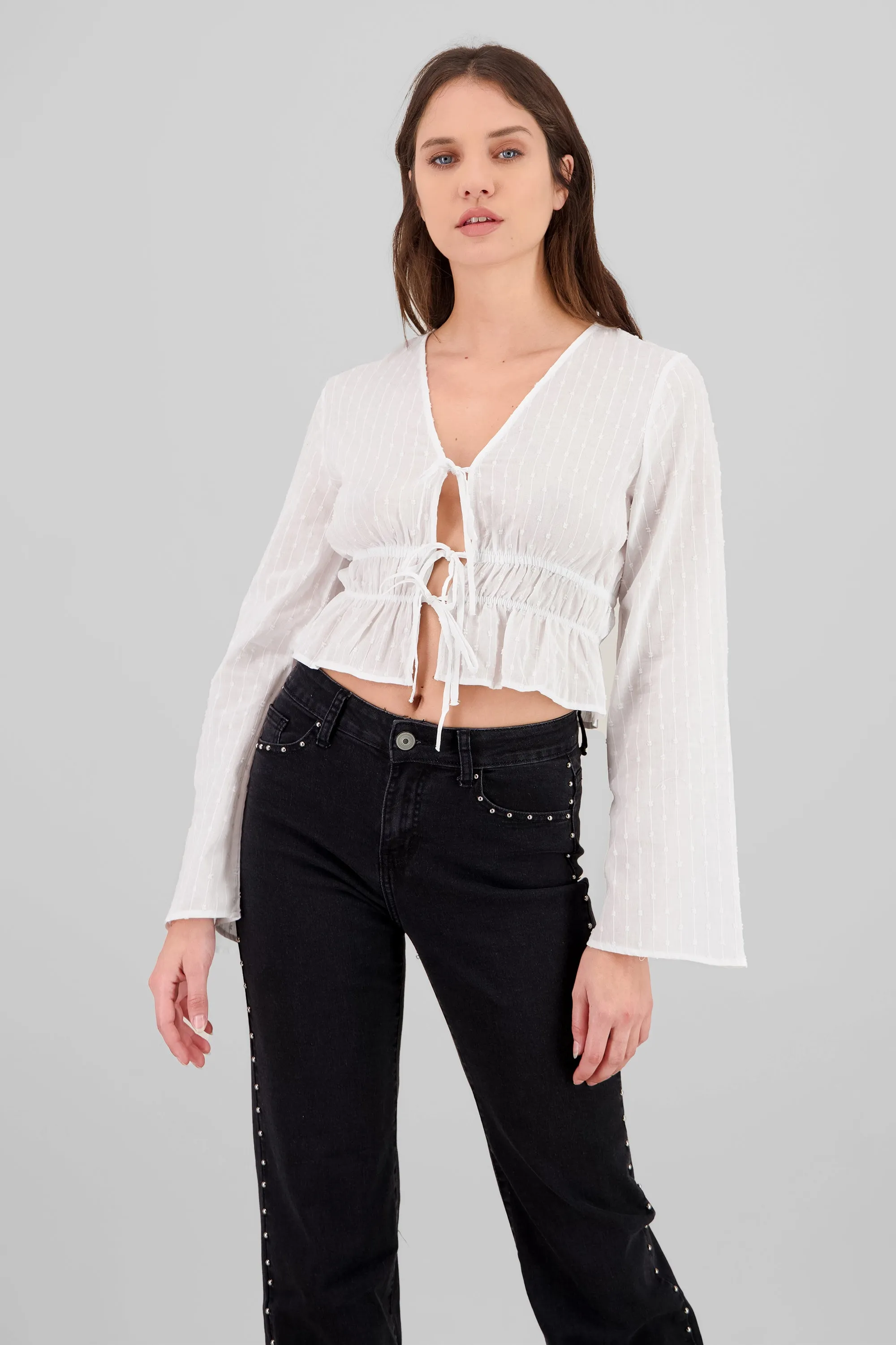 Blusa dobby sold by Shasa