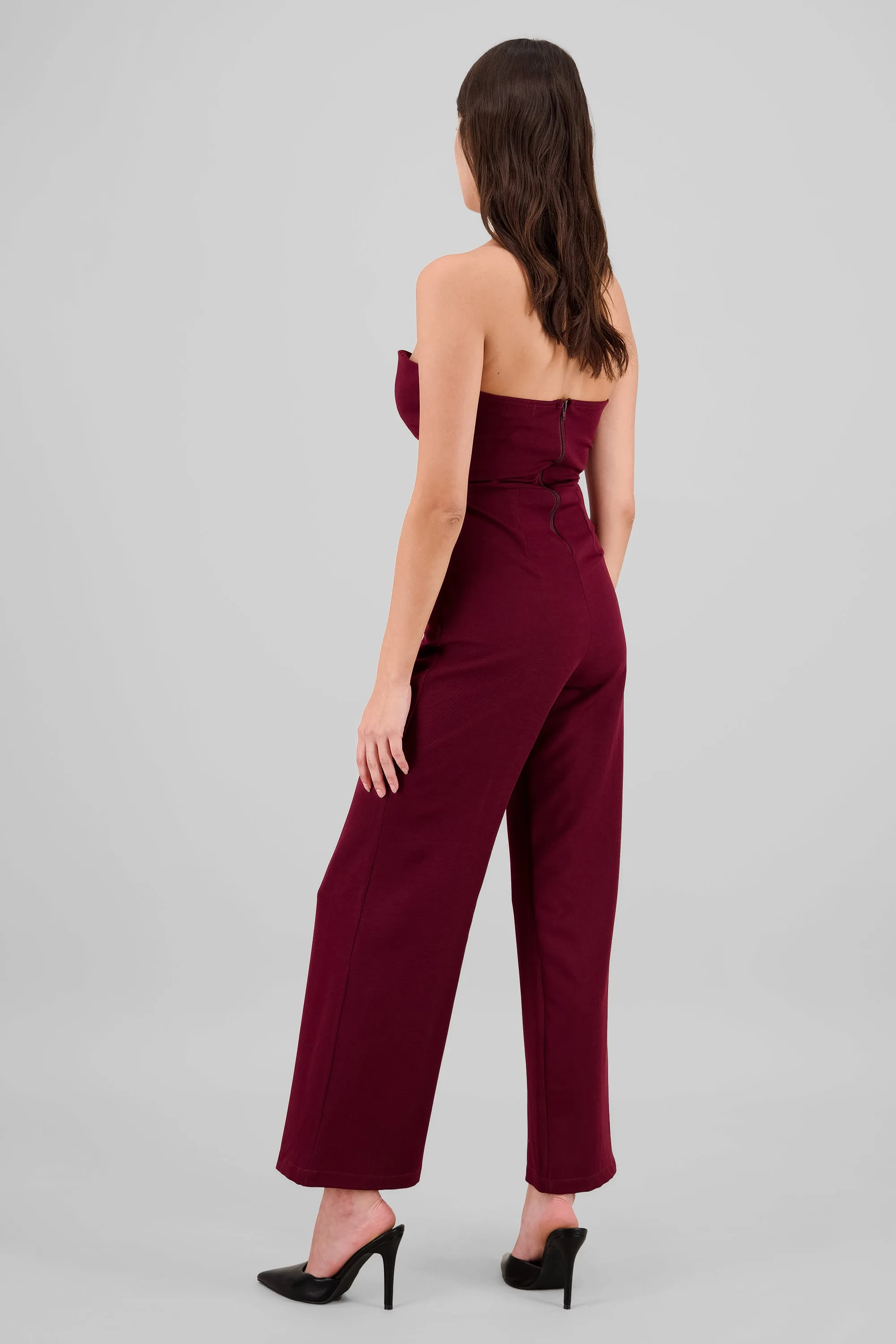 Jumpsuit strapless cierre espalda sold by Shasa product image thumbnail 4