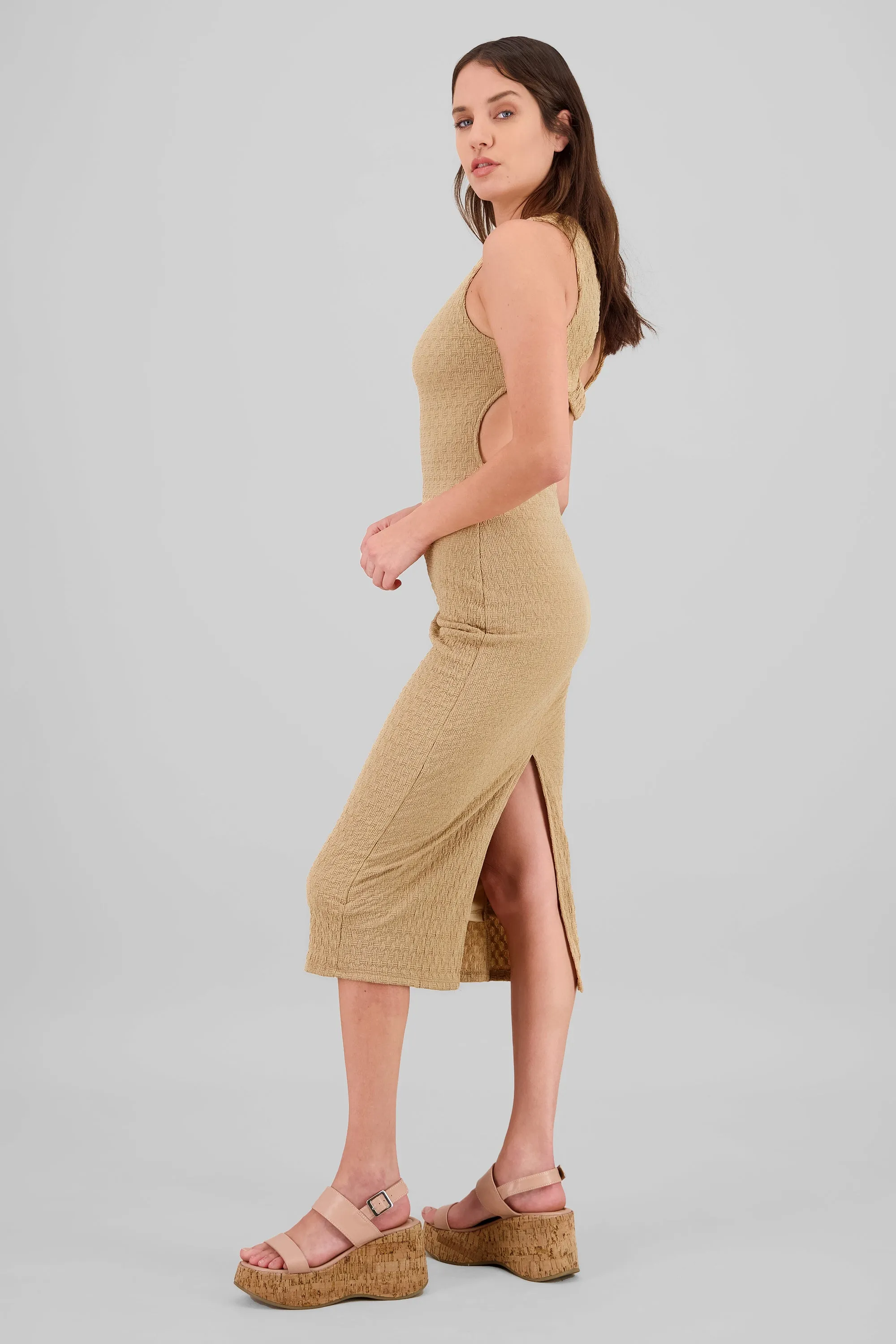 Vestido textura con detalle espalda sold by Shasa product image thumbnail 3