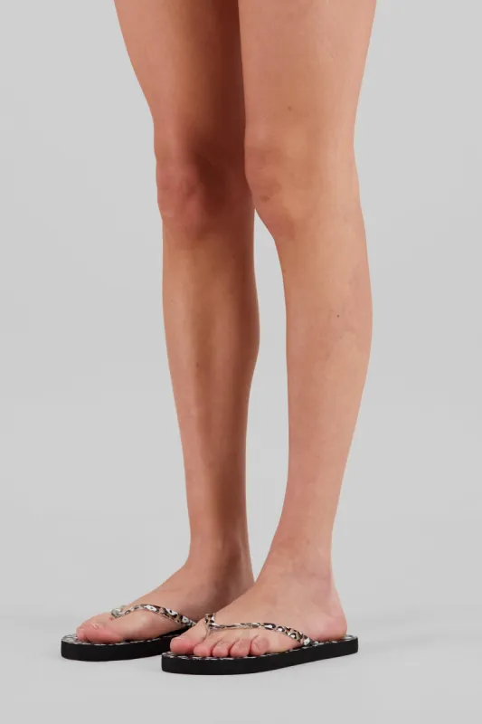 Flip Flops Monocolor Animal Print sold by Shasa