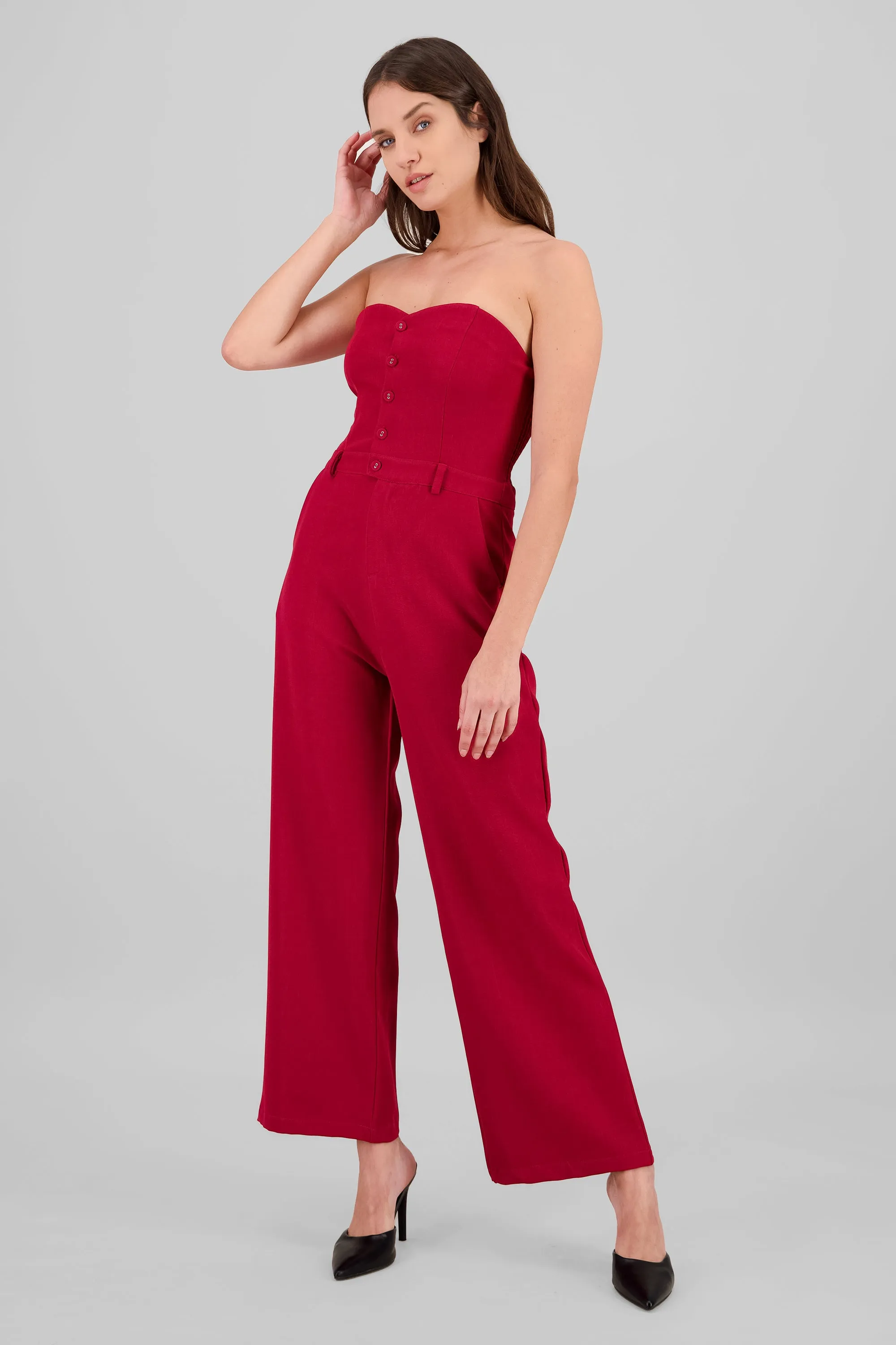 Jumpsuit strapples con botones sold by Shasa product image thumbnail 2