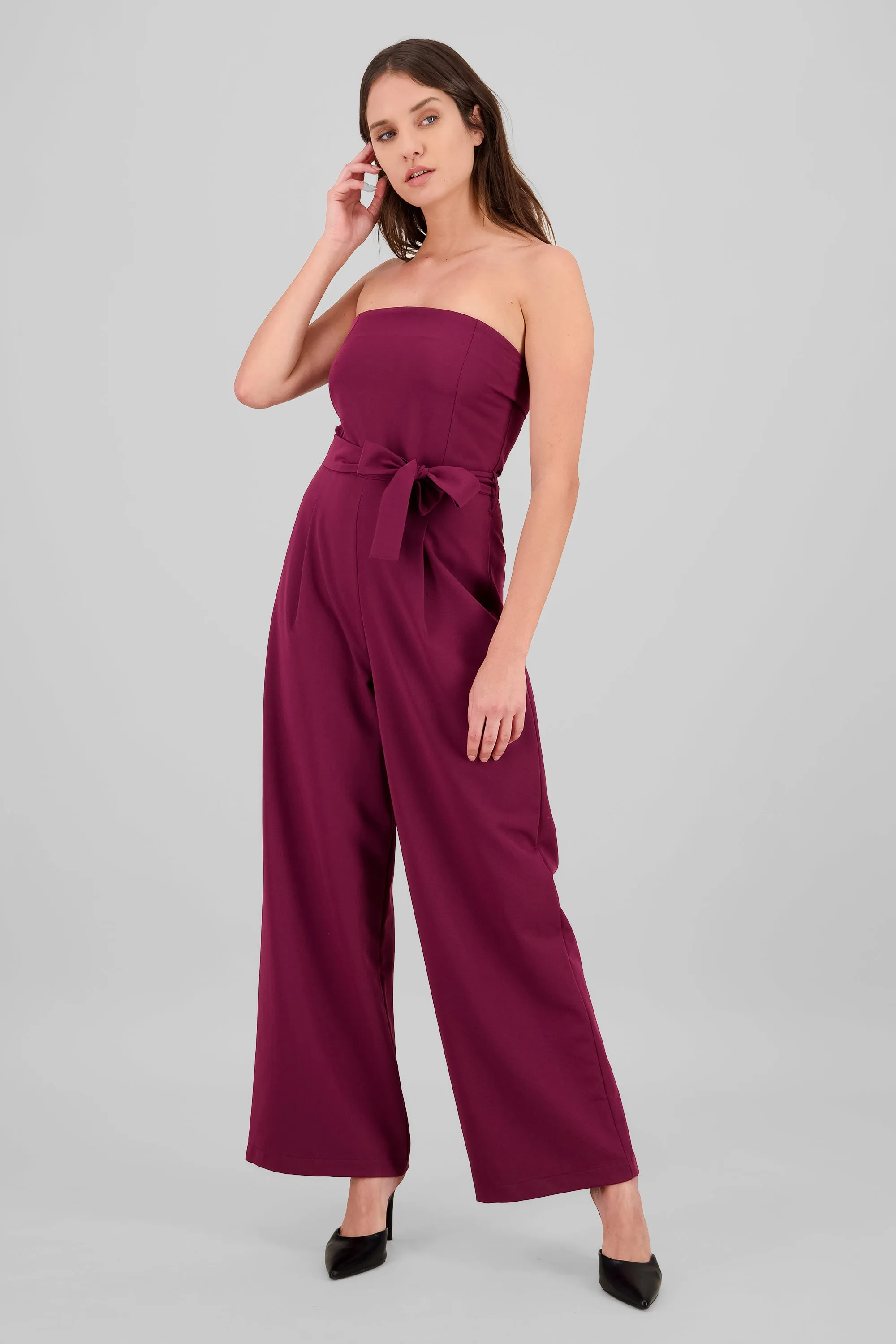Jumpsuit strapless sastreado sold by Shasa product image thumbnail 2