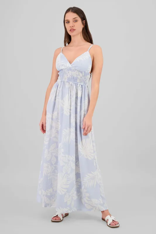 Vestido maxi prenda tropical sold by Shasa