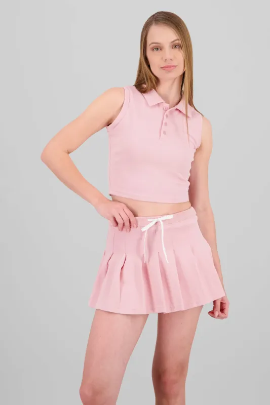 Playera tipo polo sin mangas sold by Shasa