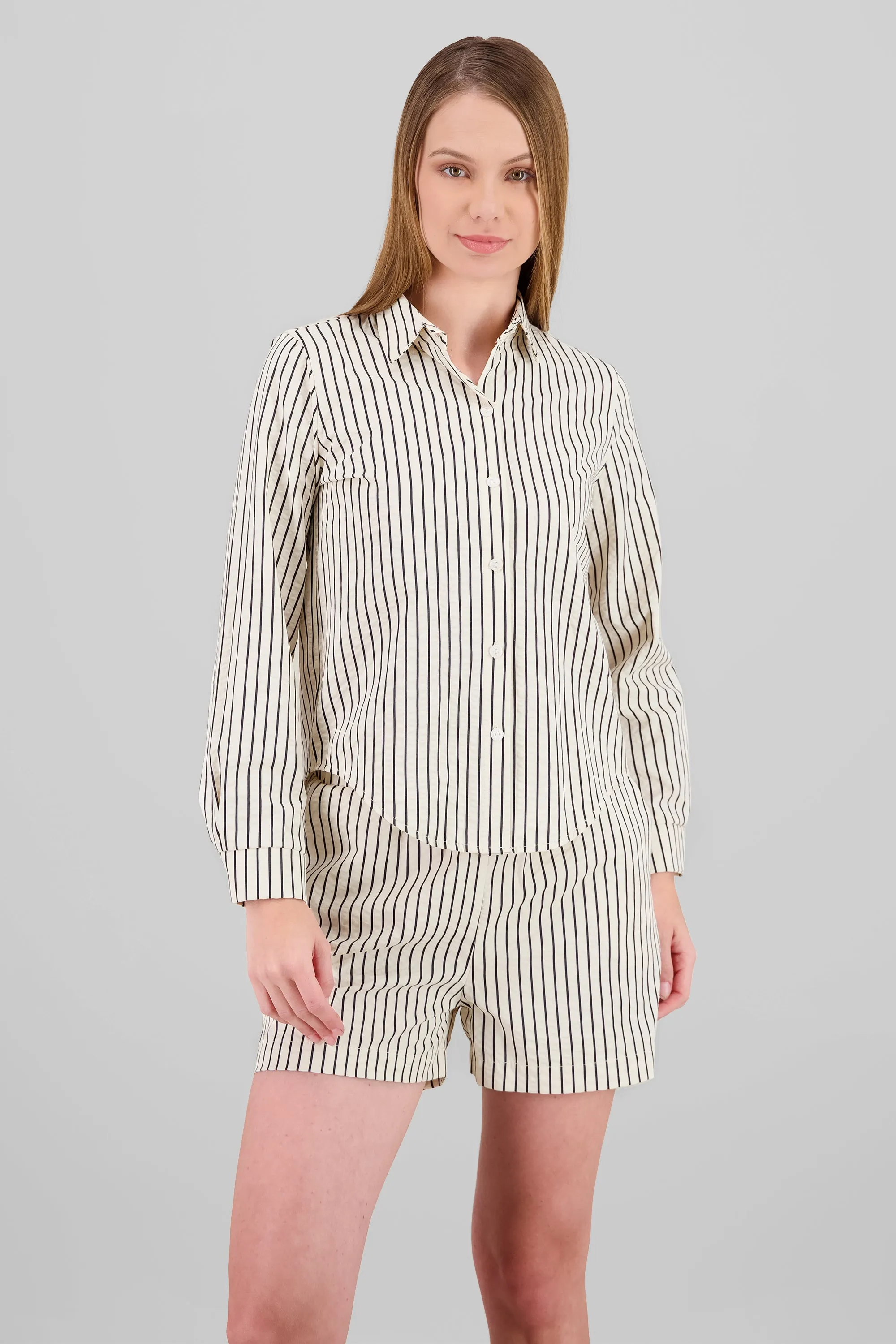 Camisa estampado rayas textura sold by Shasa product image thumbnail 2