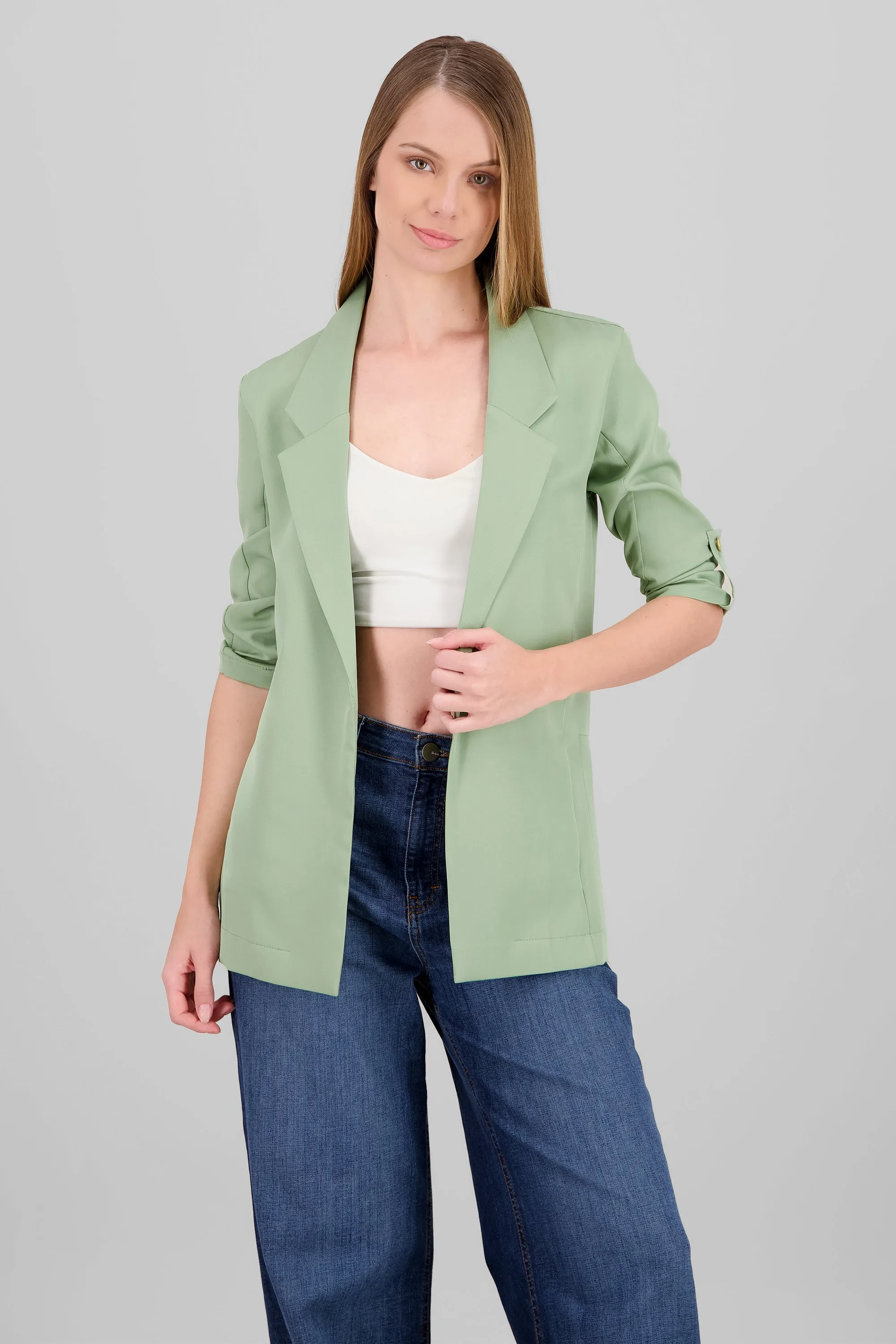 Saco Manga 3/4 Aberturas Laterales sold by Shasa product image thumbnail 2