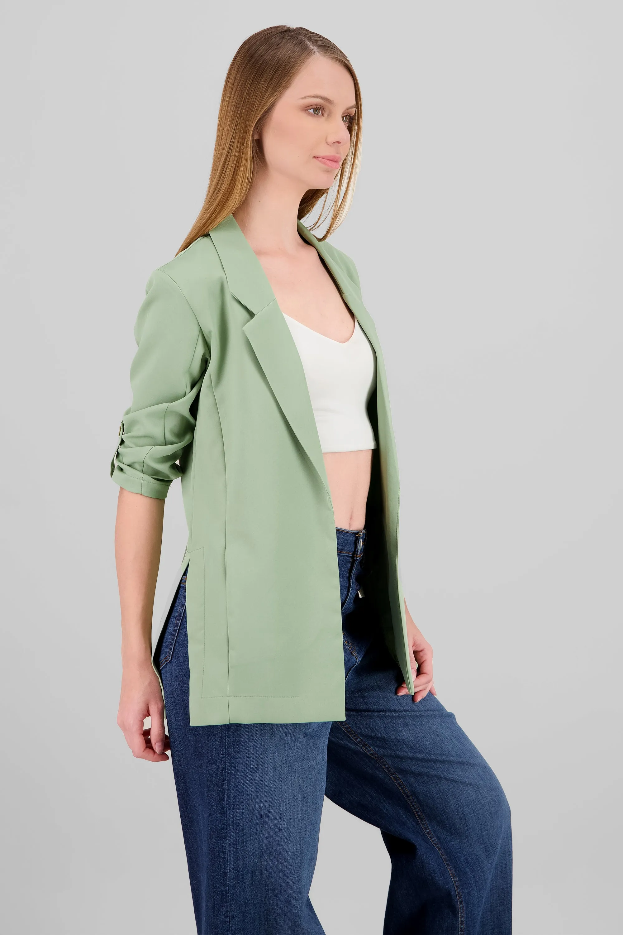 Saco Manga 3/4 Aberturas Laterales sold by Shasa product image thumbnail 3