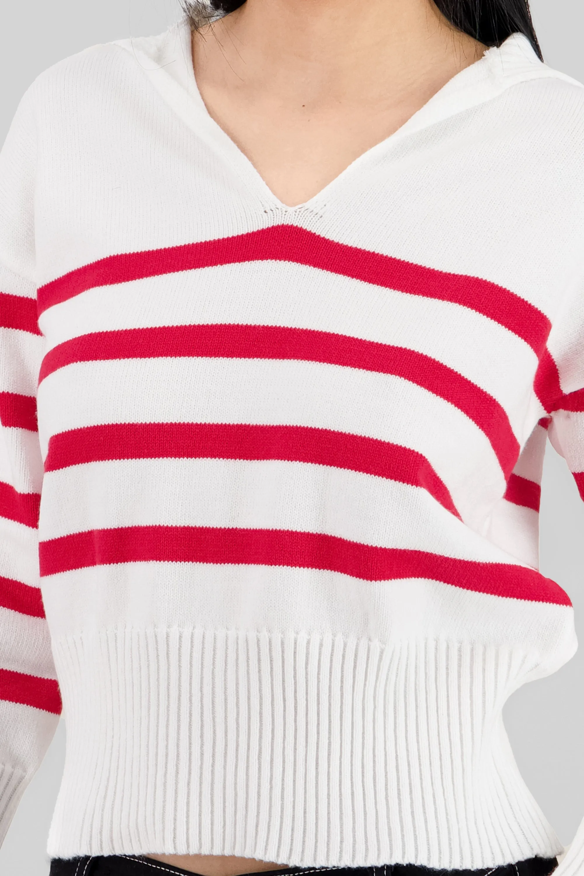 Suéter cuello polo rayas sold by Shasa product image thumbnail 5