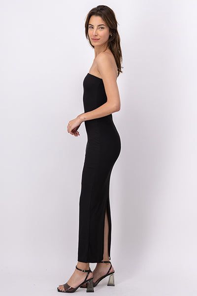 Vestido maxi strapless doble tela sold by Shasa product image thumbnail 3