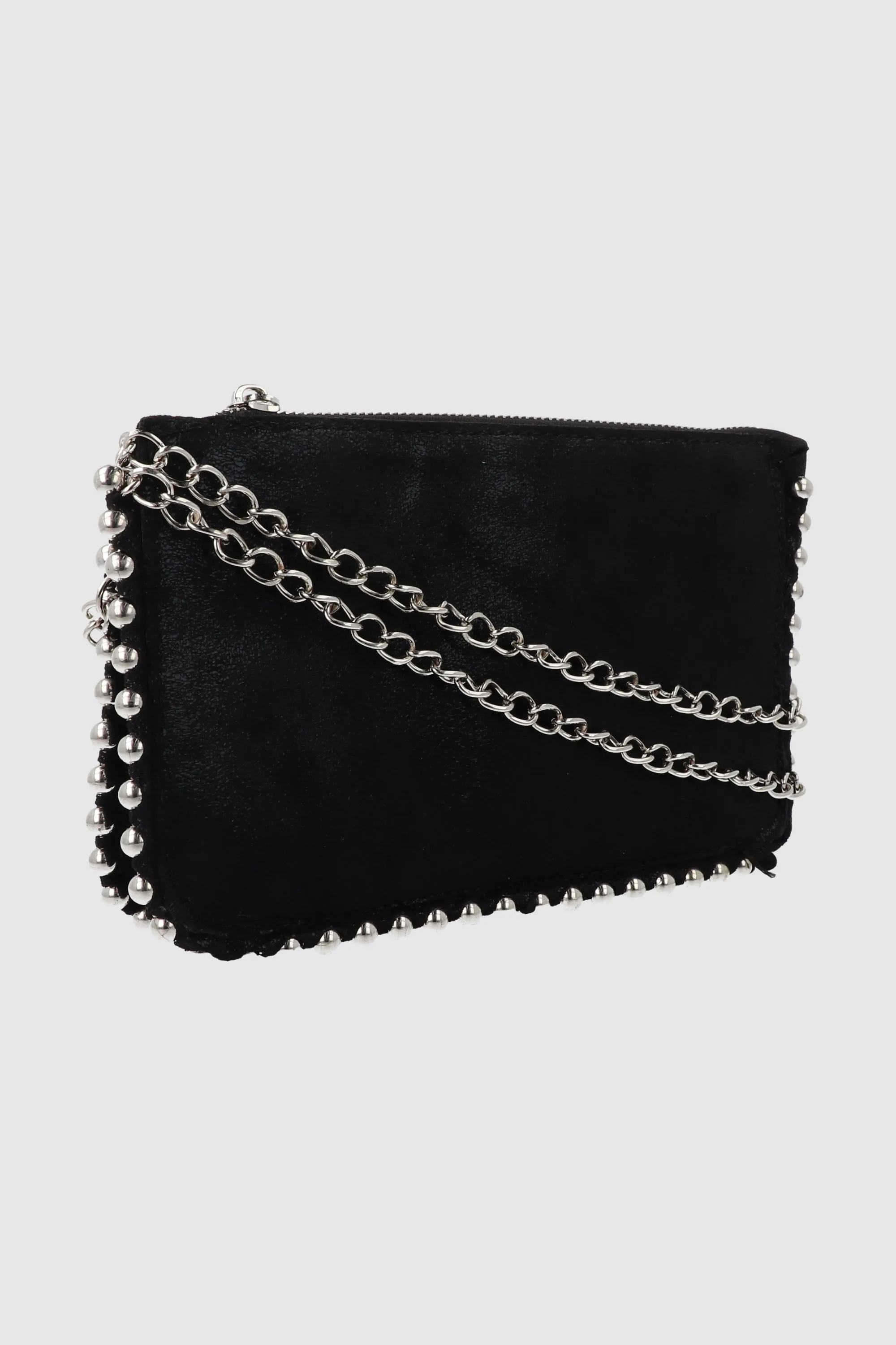 Bolsa clutch deslavada studs orilla sold by Shasa product image thumbnail 2