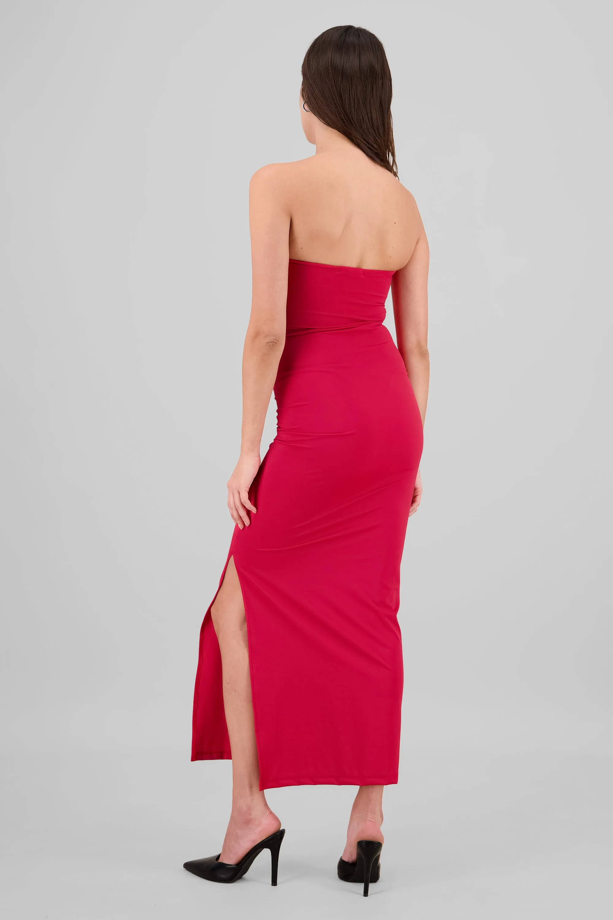 Vestido tubo bandeau liso sold by Shasa product image thumbnail 4