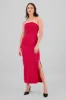 Vestido tubo bandeau liso sold by Shasa