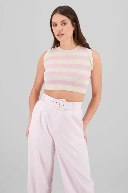 Chaleco Tejido Rayas sold by Shasa