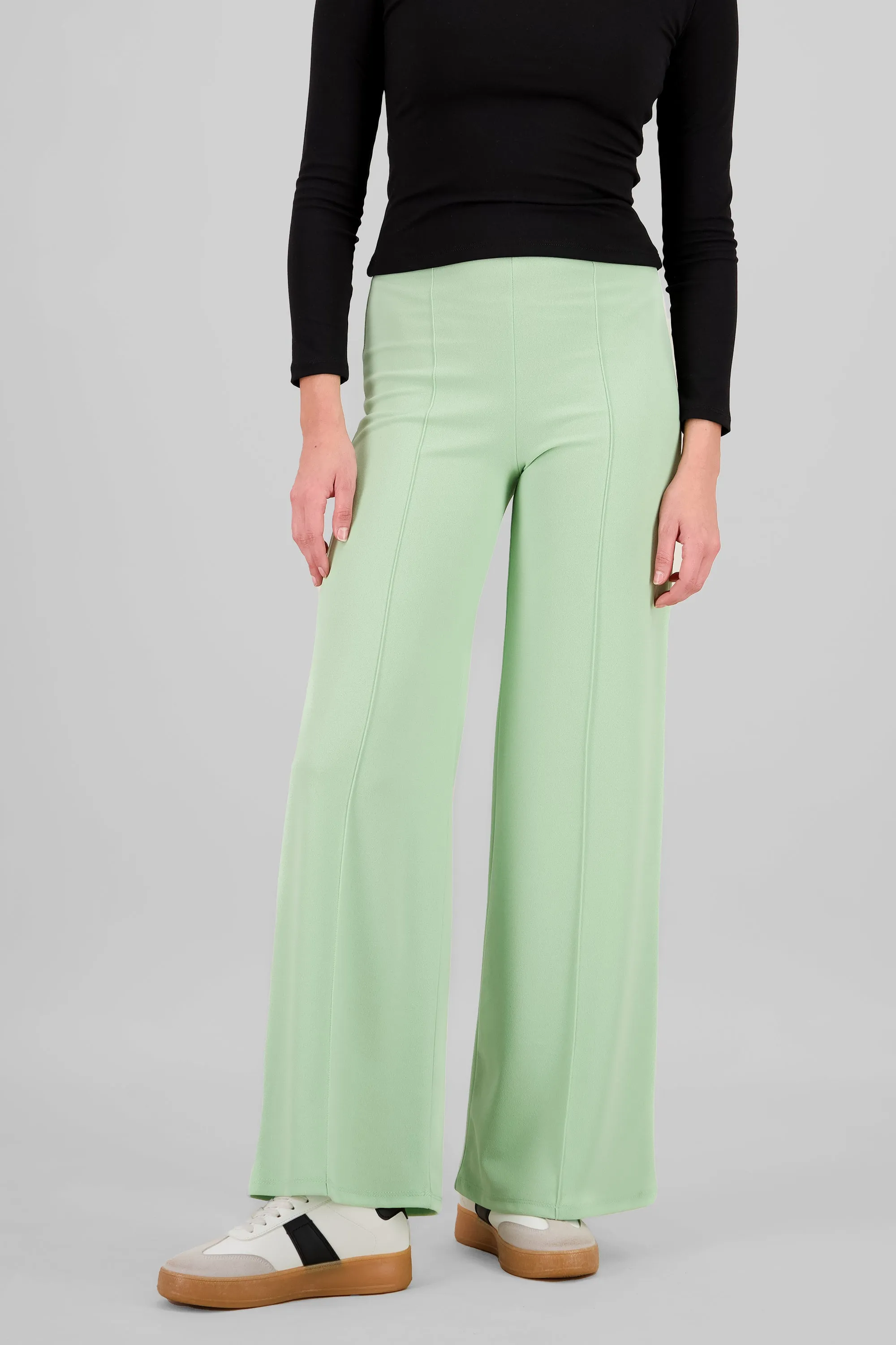 Pantalón Wide Leg Cintura Alta Costuras sold by Shasa product image thumbnail 2