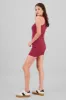 Vestido mini sin manga cuello redondo rib sold by Shasa