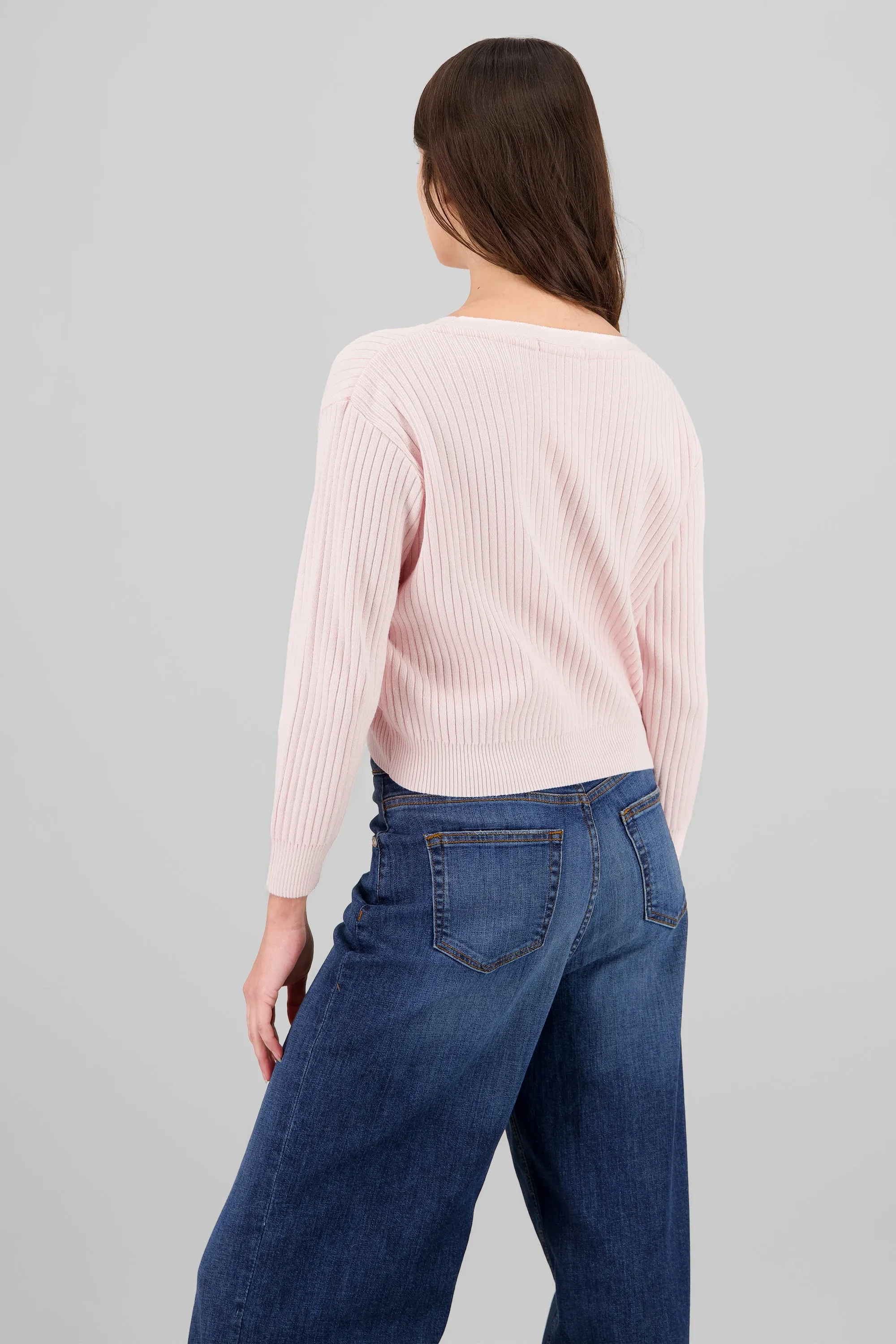 Cárdigan tejido acanalado botones sold by Shasa product image thumbnail 4