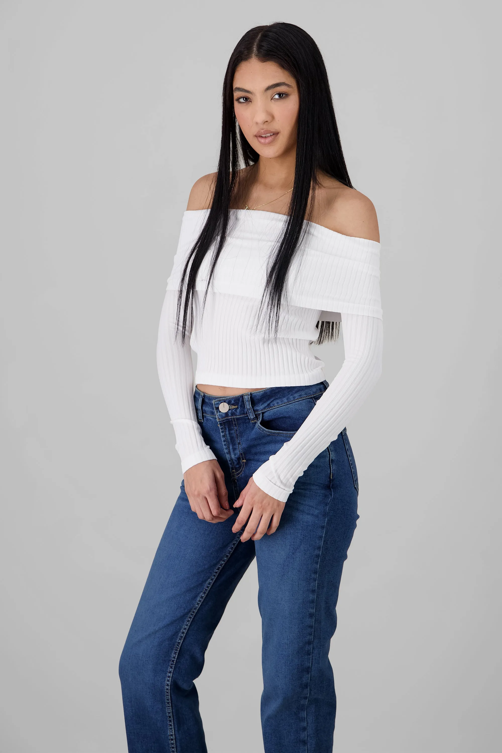 Top off shoulder seamless sold by Shasa product image thumbnail 2