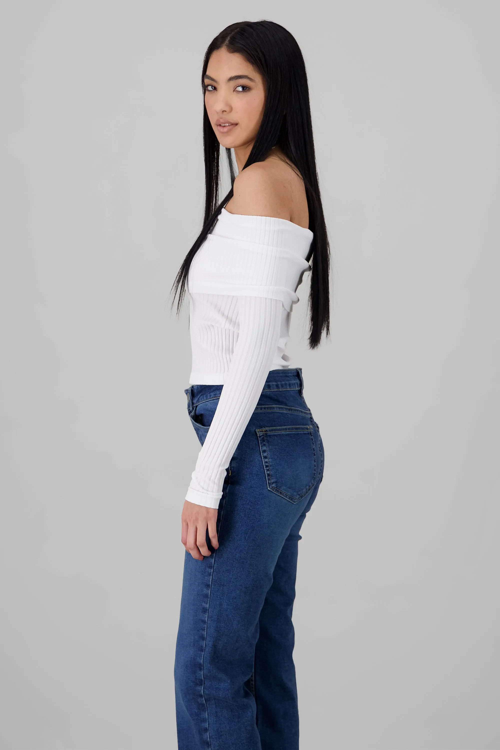 Top off shoulder seamless sold by Shasa product image thumbnail 3