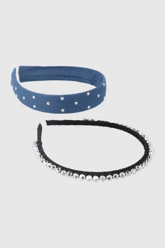 Set De Diademas De Color Con Brillos sold by Shasa