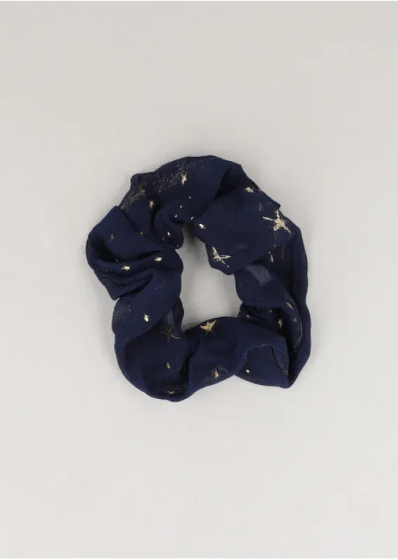 Scrunchie Textura Estrellas sold by Shasa