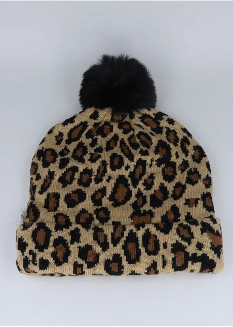 Gorro Animal Print Pompón sold by Shasa