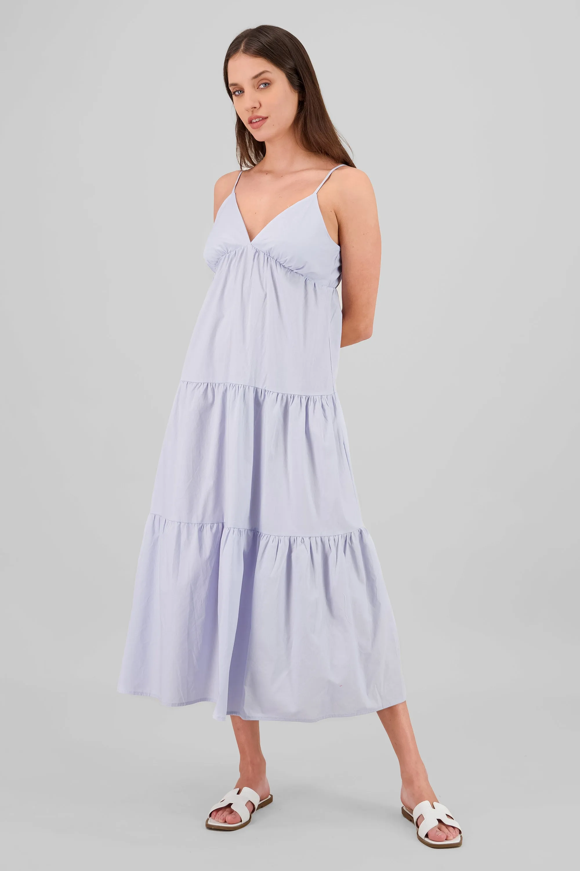 Vestido maxi liso sold by Shasa