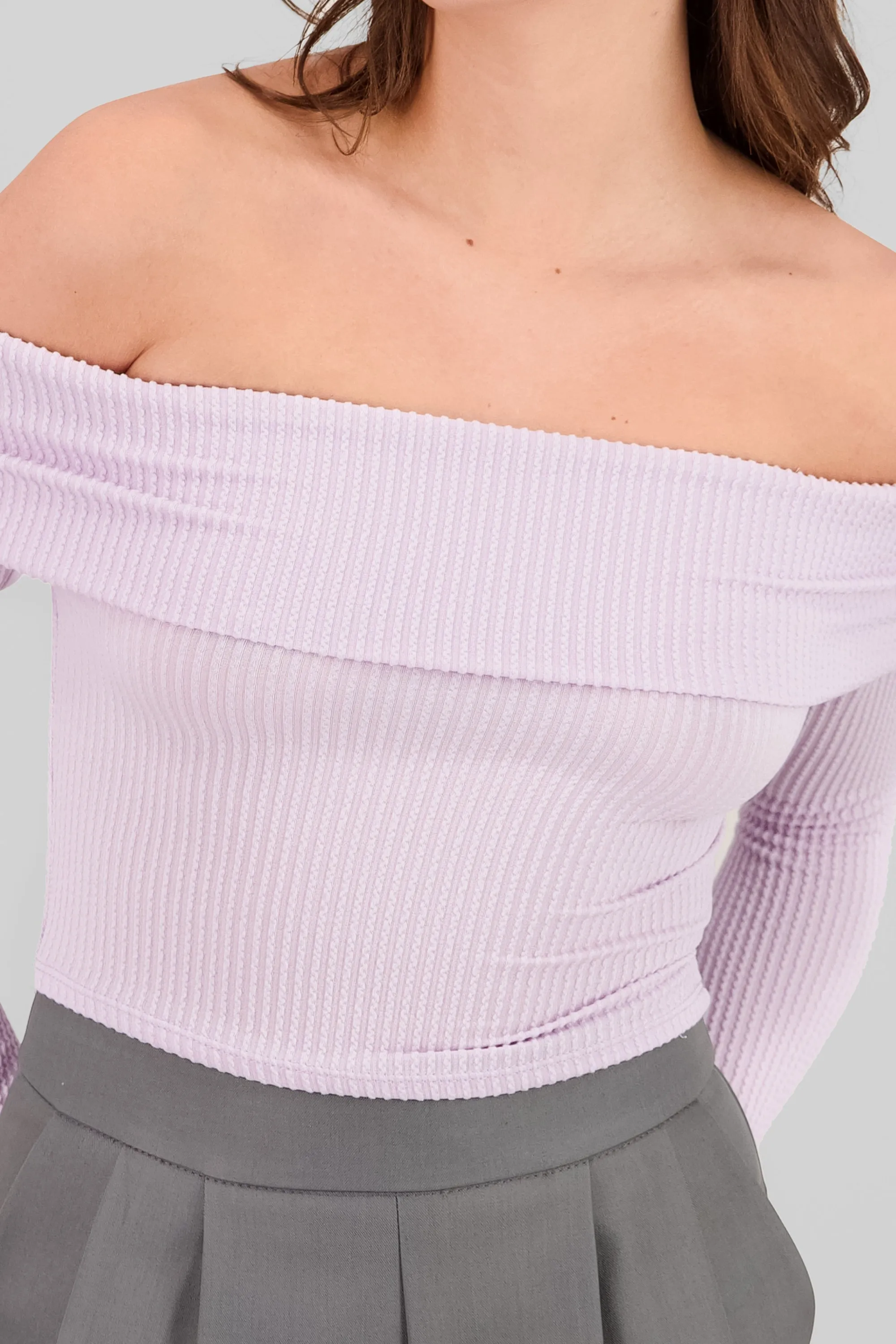 Top Sin Hombros Textura Rib sold by Shasa product image thumbnail 5