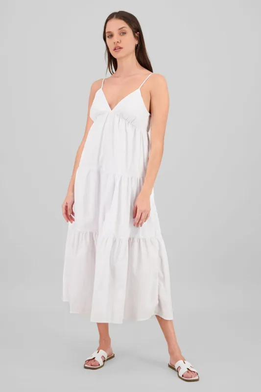 Vestido maxi liso sold by Shasa