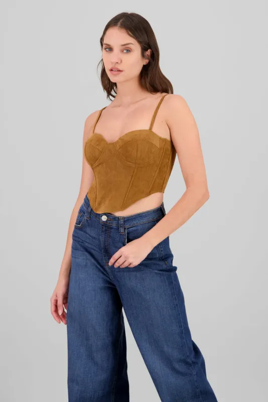 Corset suede sold by Shasa