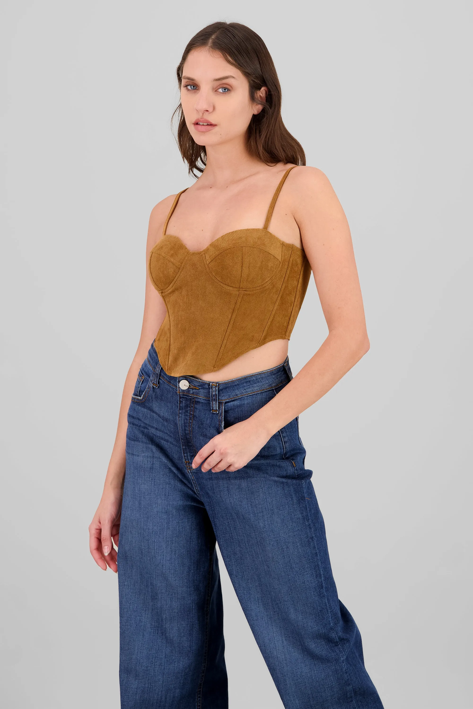 Corset suede sold by Shasa