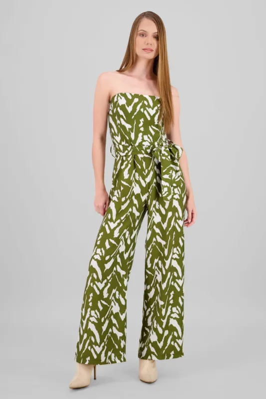 Jumpsuit strapples estampado sold by Shasa