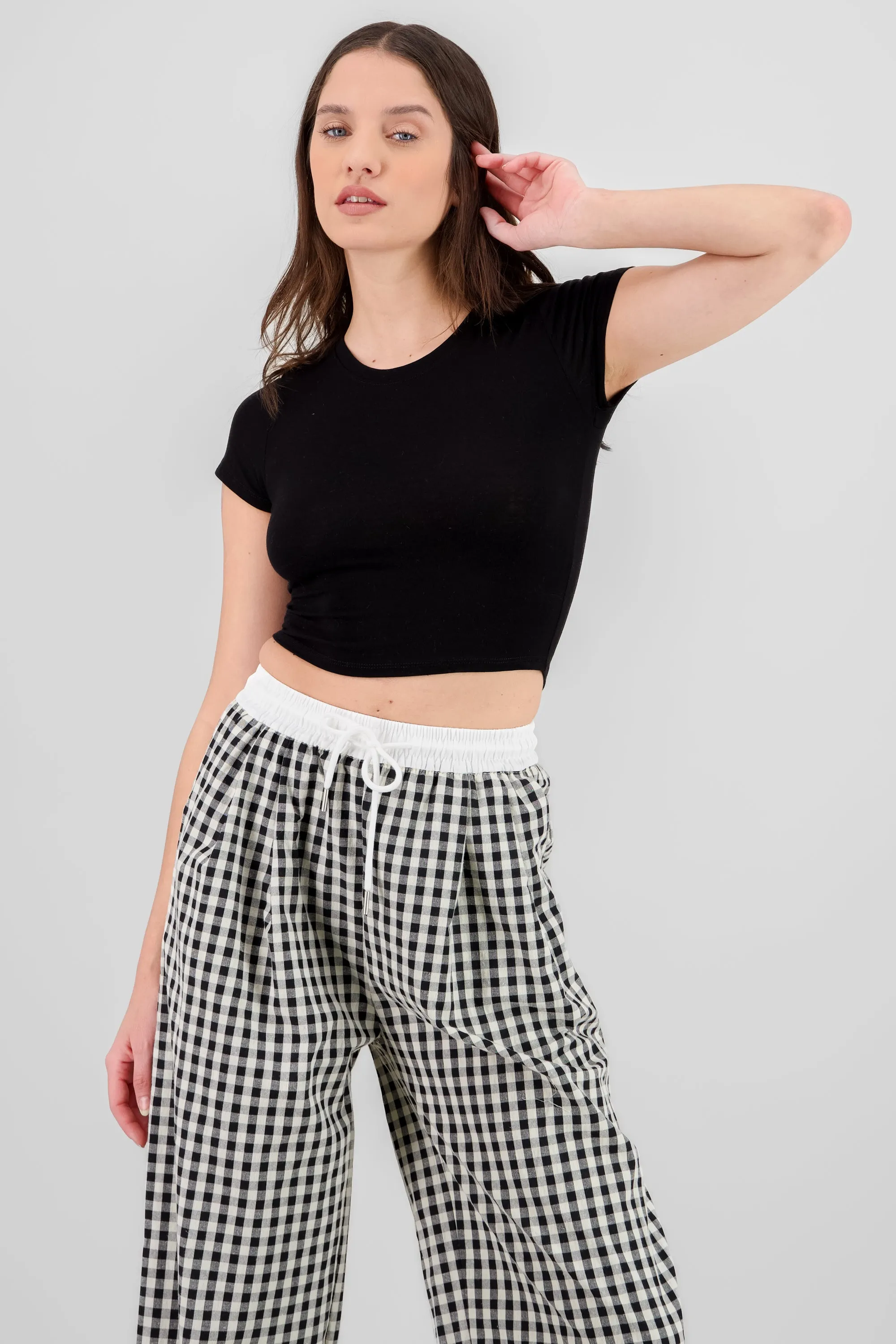 Top rib cuello redondo con manga orta sold by Shasa product image thumbnail 2