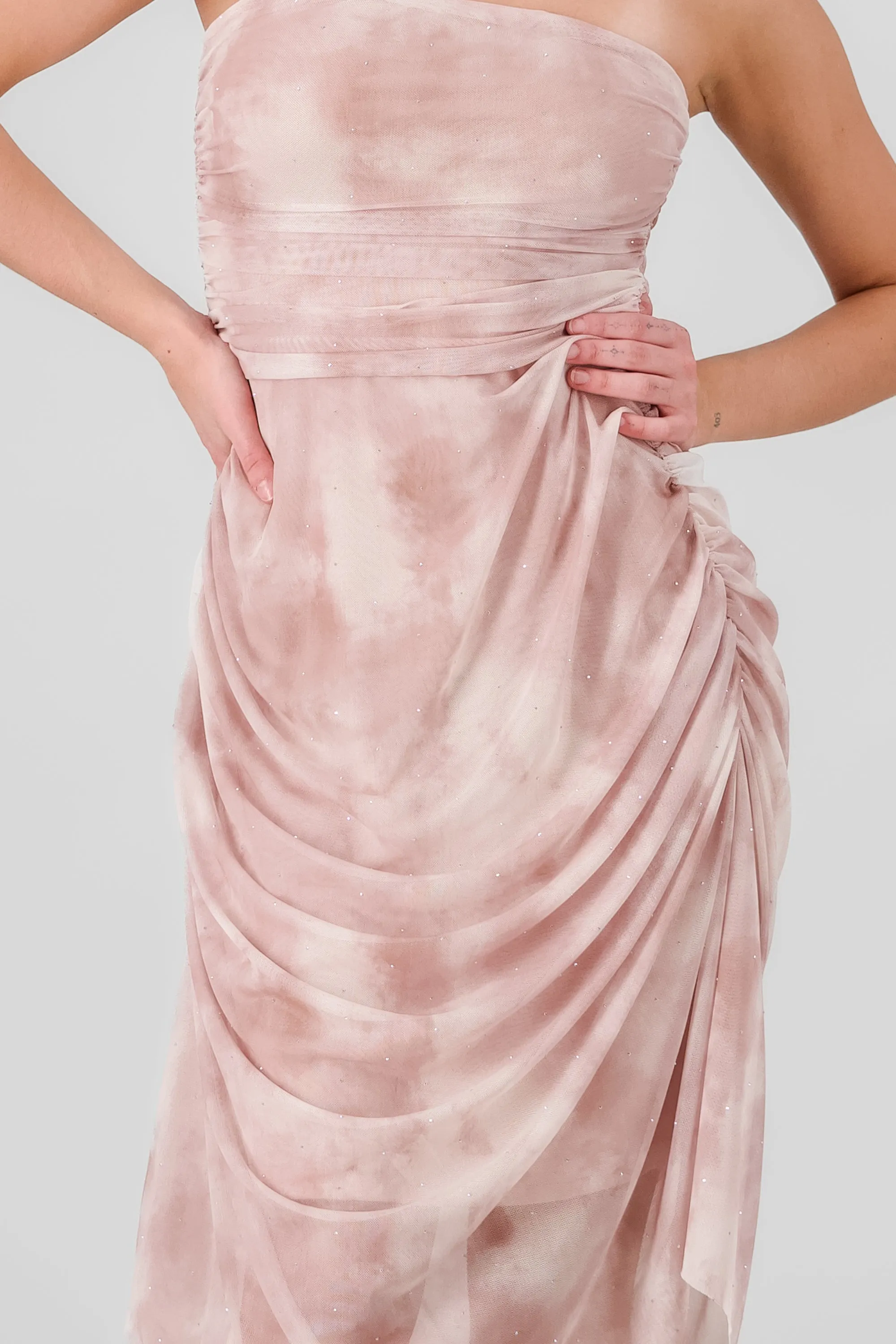 Vestido midi mesh brillos sold by Shasa product image thumbnail 5