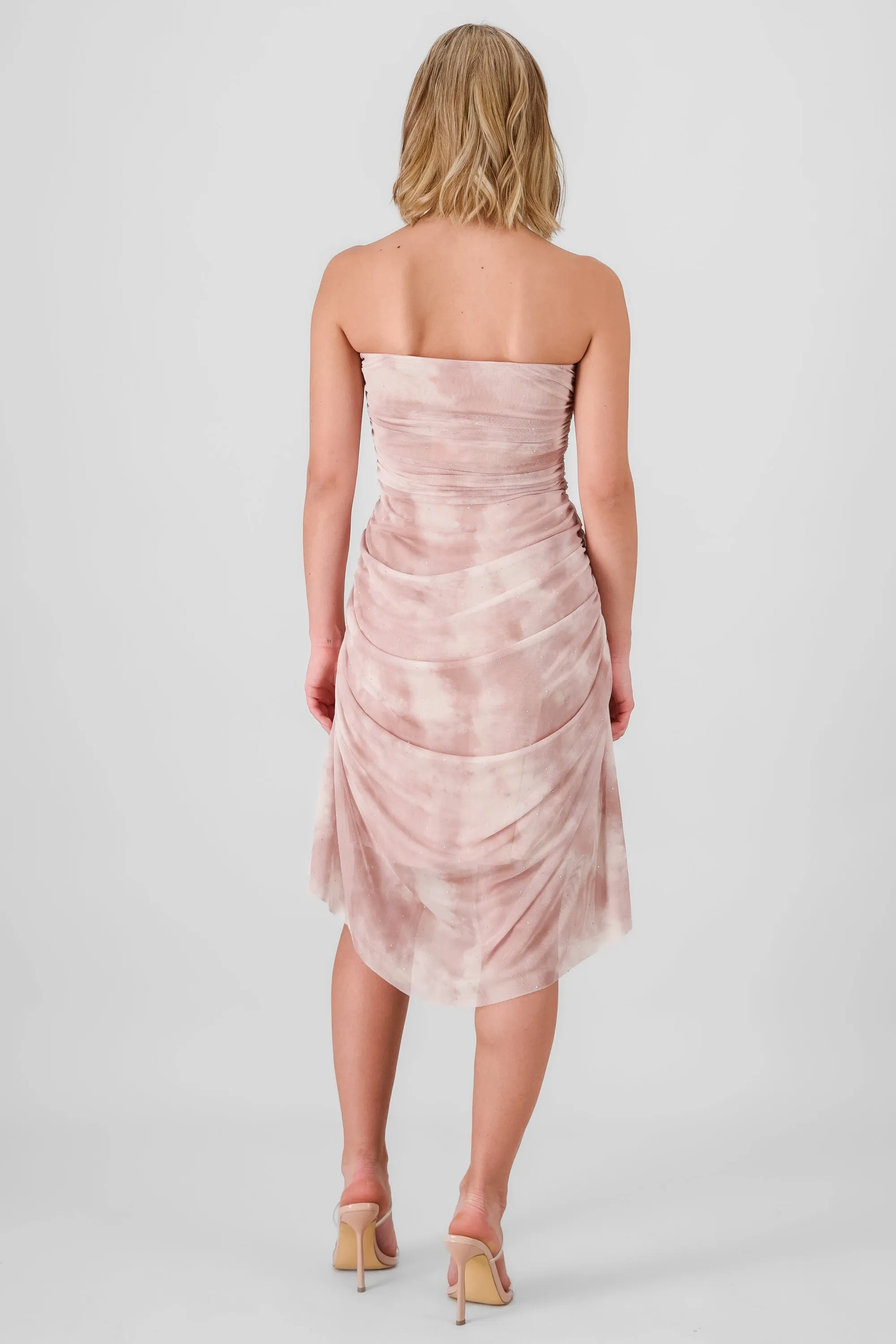 Vestido midi mesh brillos sold by Shasa product image thumbnail 4