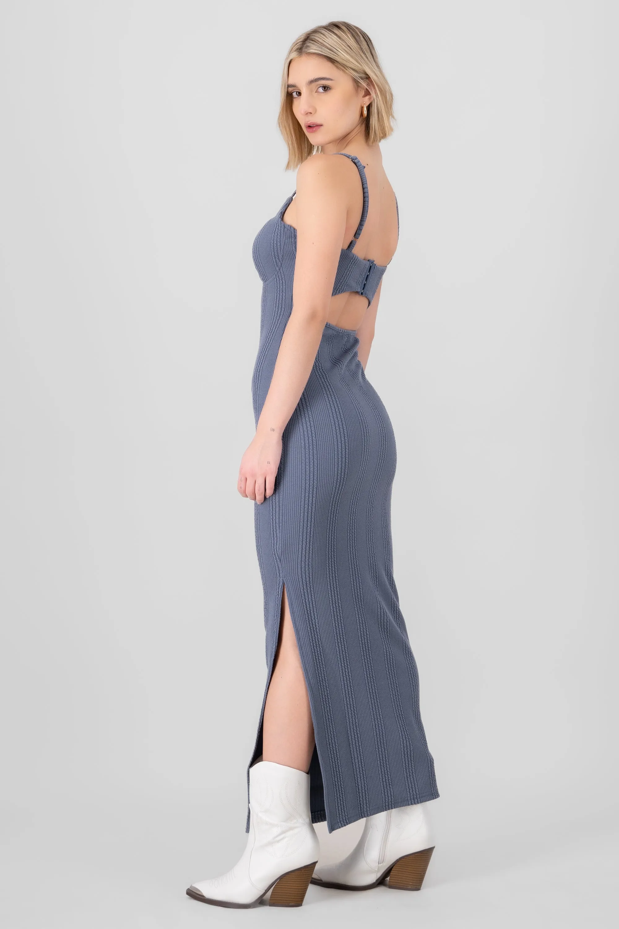 Vestido maxi textura sold by Shasa product image thumbnail 3