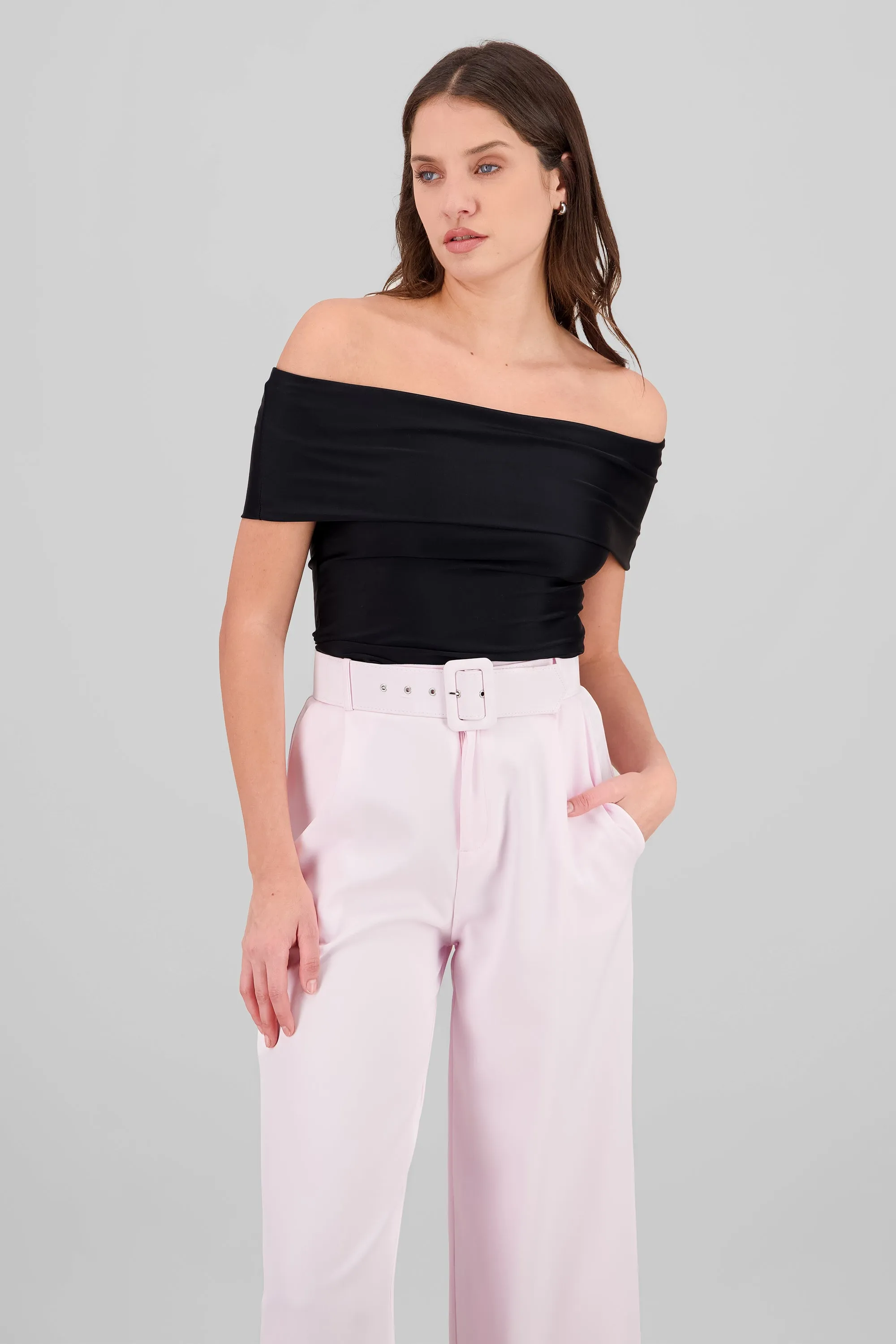 Top off shoulder liso con manga Hypsters sold by Shasa product image thumbnail 2