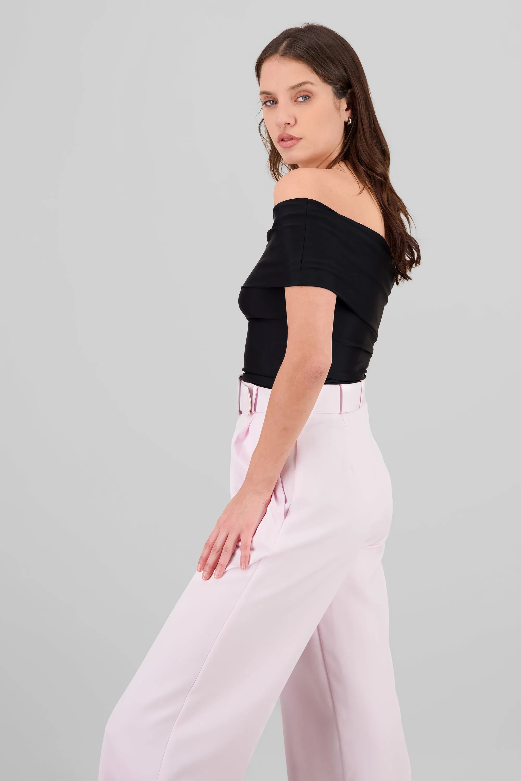 Top off shoulder liso con manga Hypsters sold by Shasa product image thumbnail 3