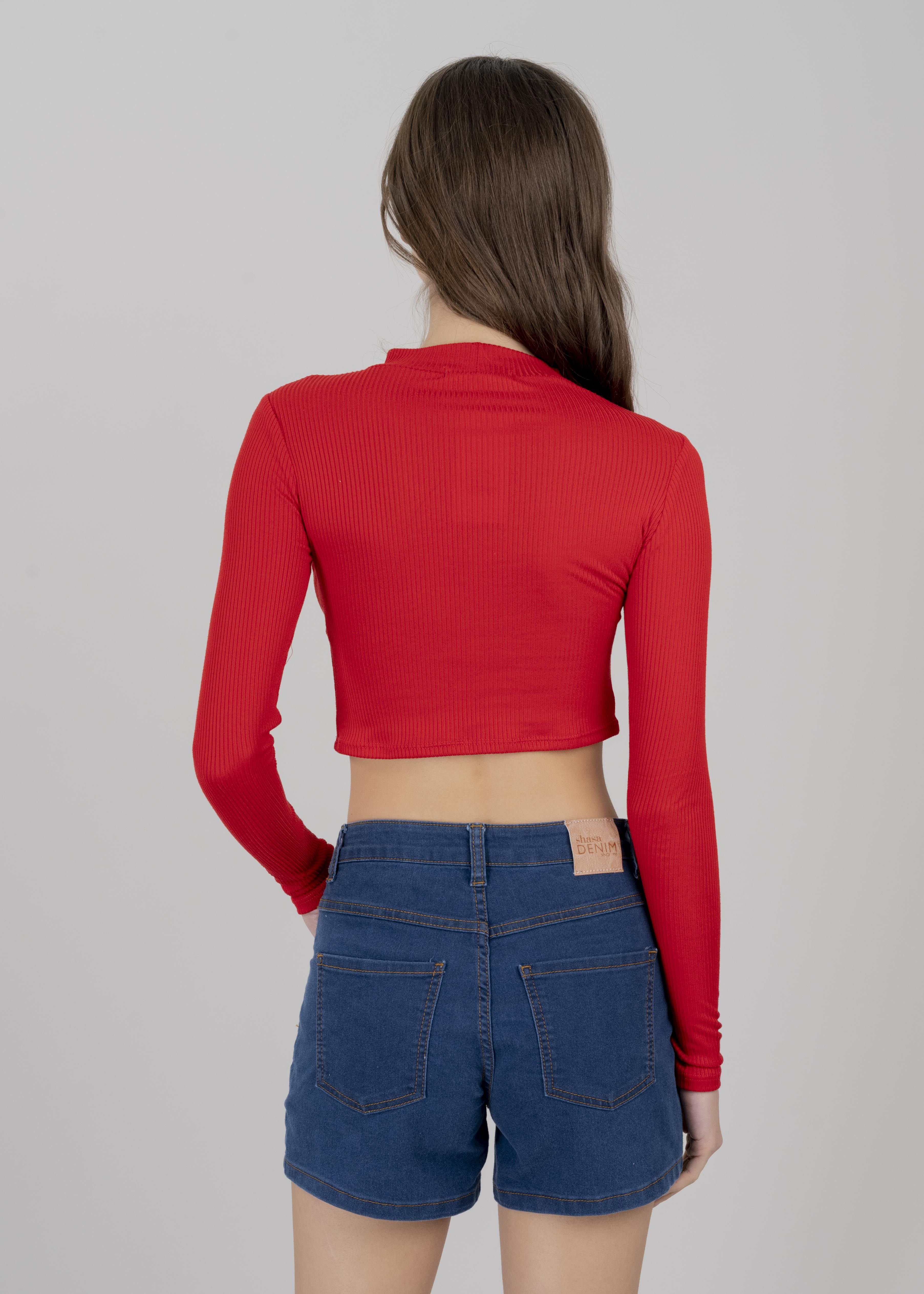 Top acanalado manga larga sold by Shasa product image thumbnail 4