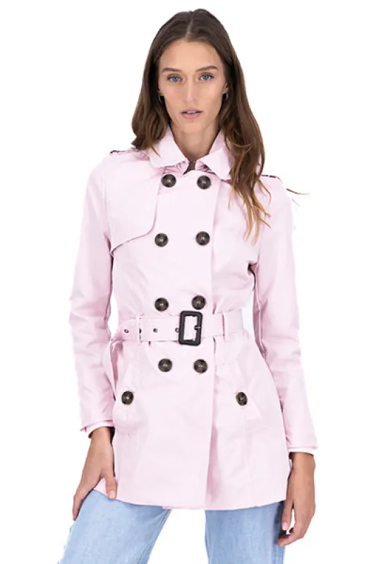 Gabardina ajustada capucha sold by Shasa