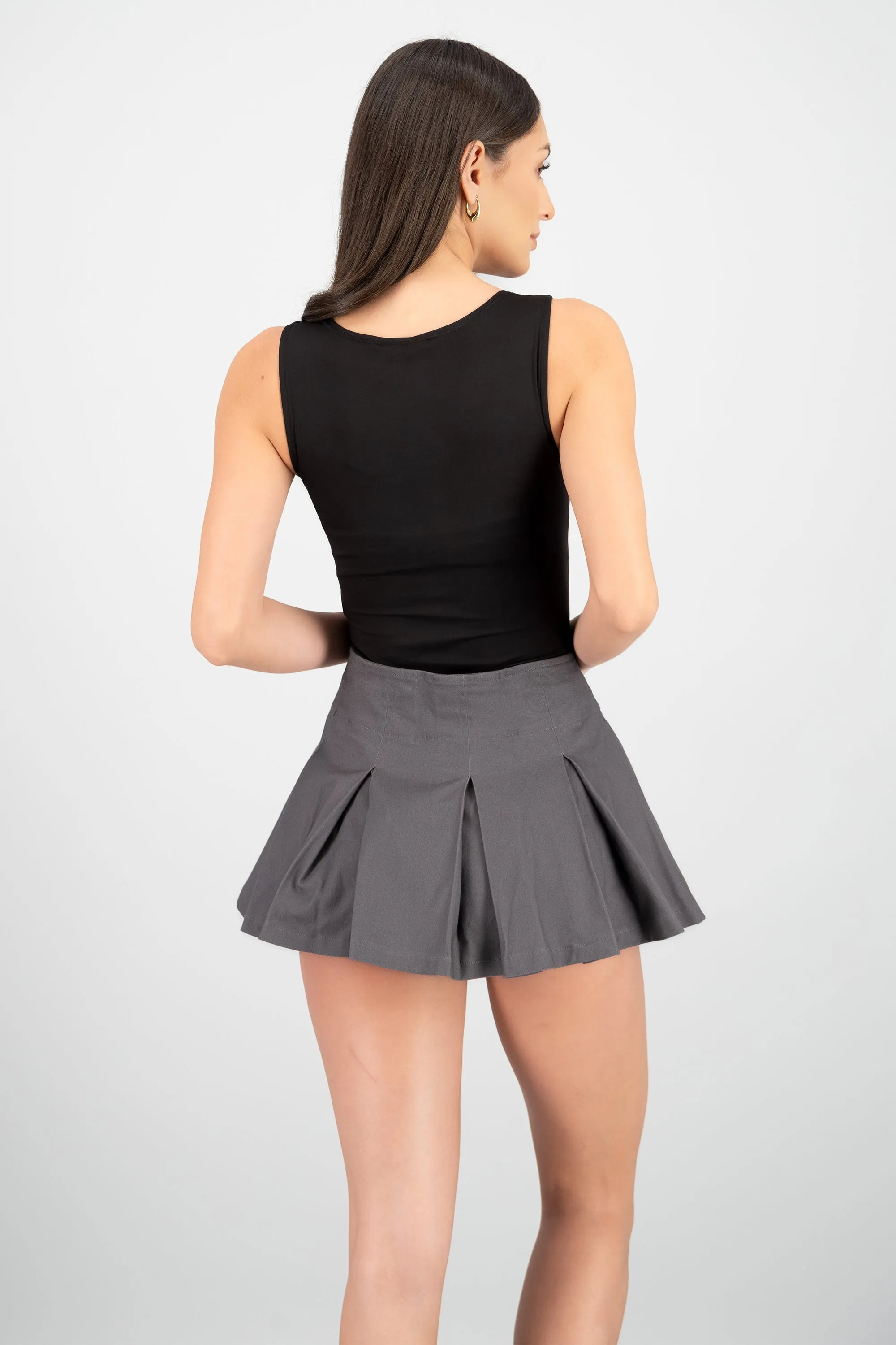 Bodysuit de tacto suave con tirantes liso sold by Shasa product image thumbnail 4