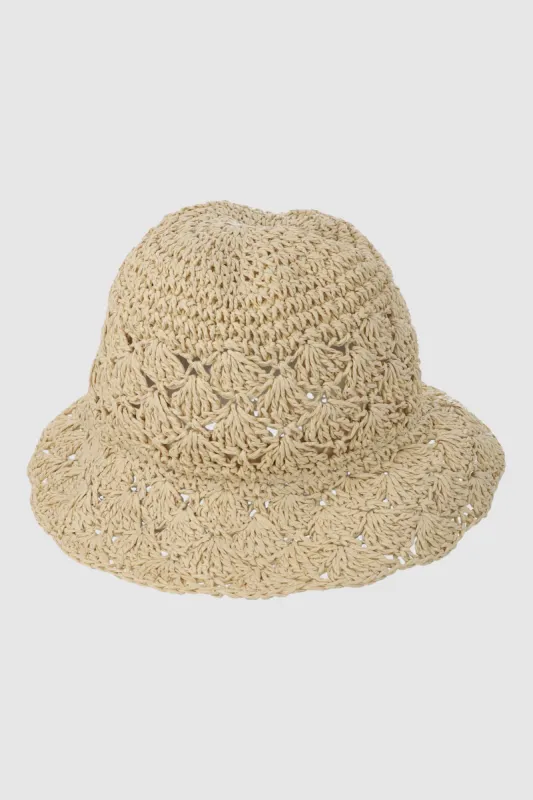 Bucket hat efcto crochet sold by Shasa