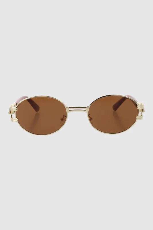 Lentes ovalo detale metal sold by Shasa