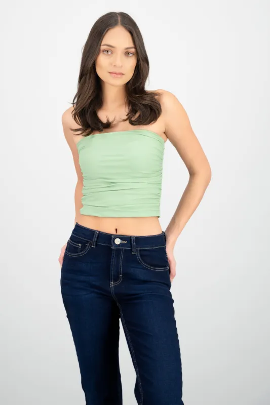 Top Tubo Strapless Drapeado sold by Shasa