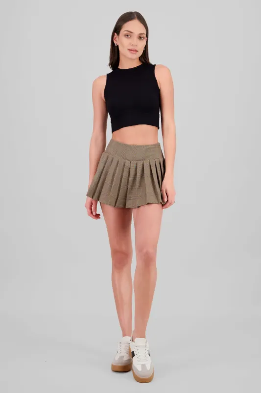 Mini falda tablas cuadros sold by Shasa